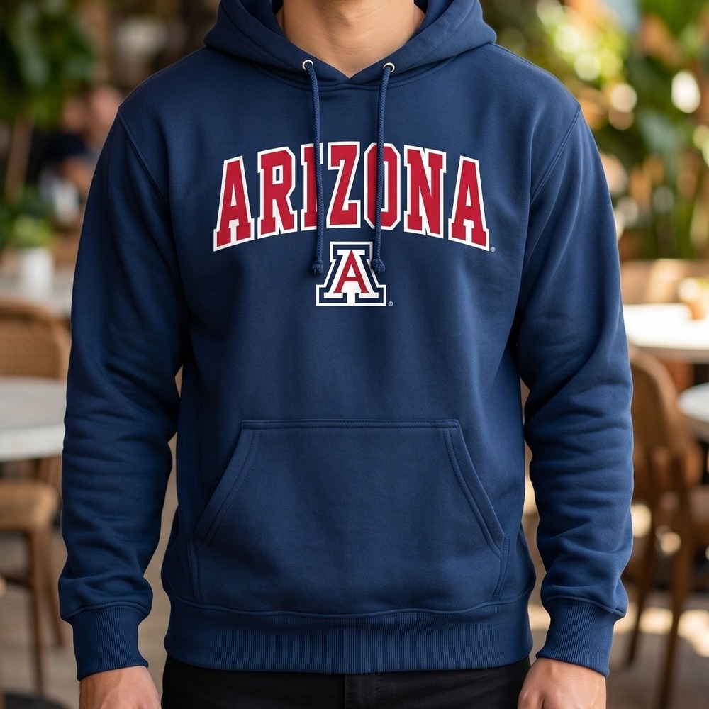 Top of the World Arizona Wildcats Hoodie Navy Blue NCAA University of Arizona